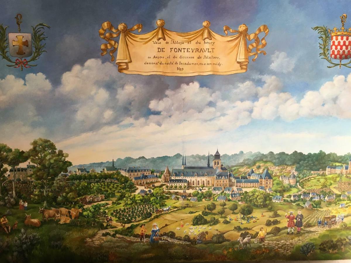 Les Ecoteries Villa Fontevraud L'Abbaye Kültér fotó